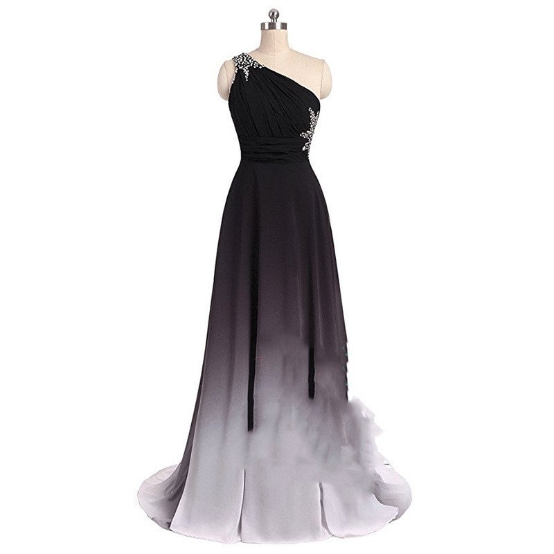 Women's Color Gradient Cocktail Dress - Image 4