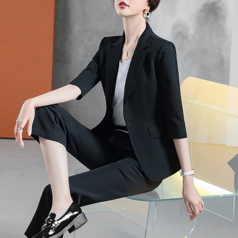 Coat Fashion Casual Suit Women Professional Wear - Image 2