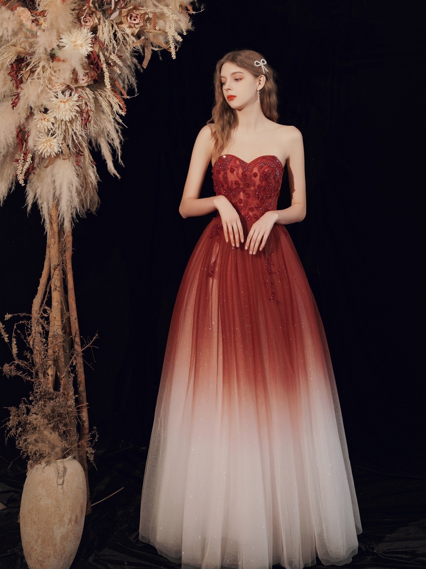 Women's Wedding Banquet Evening Dress - Image 2