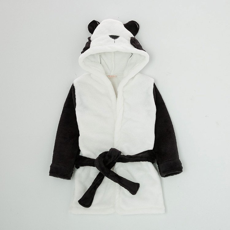 Flannel baby bathrobe - Image 3