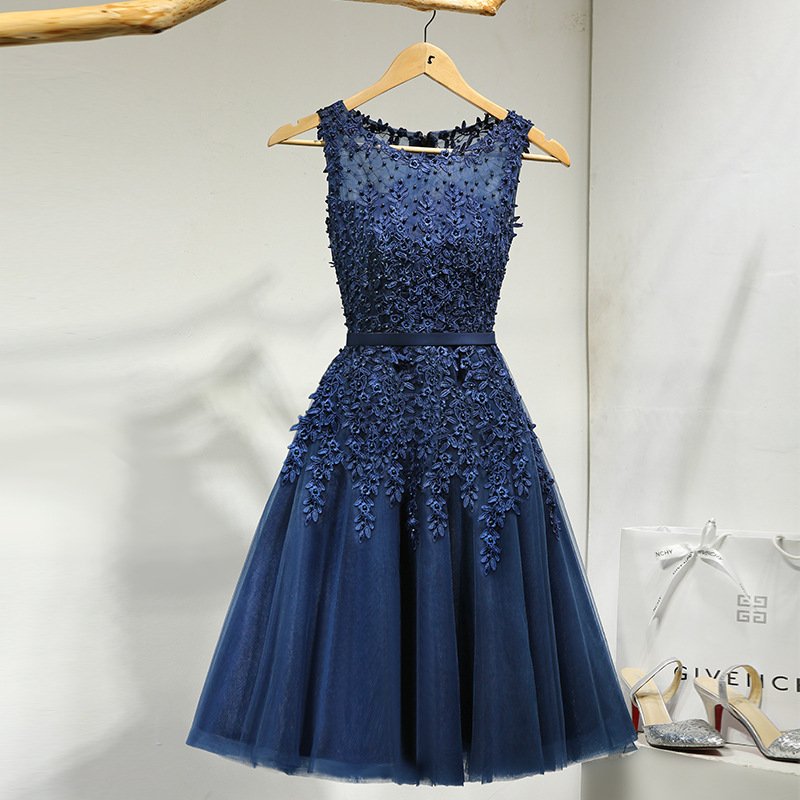 Banquet Fashion Engagement Cocktail Dress - Image 4