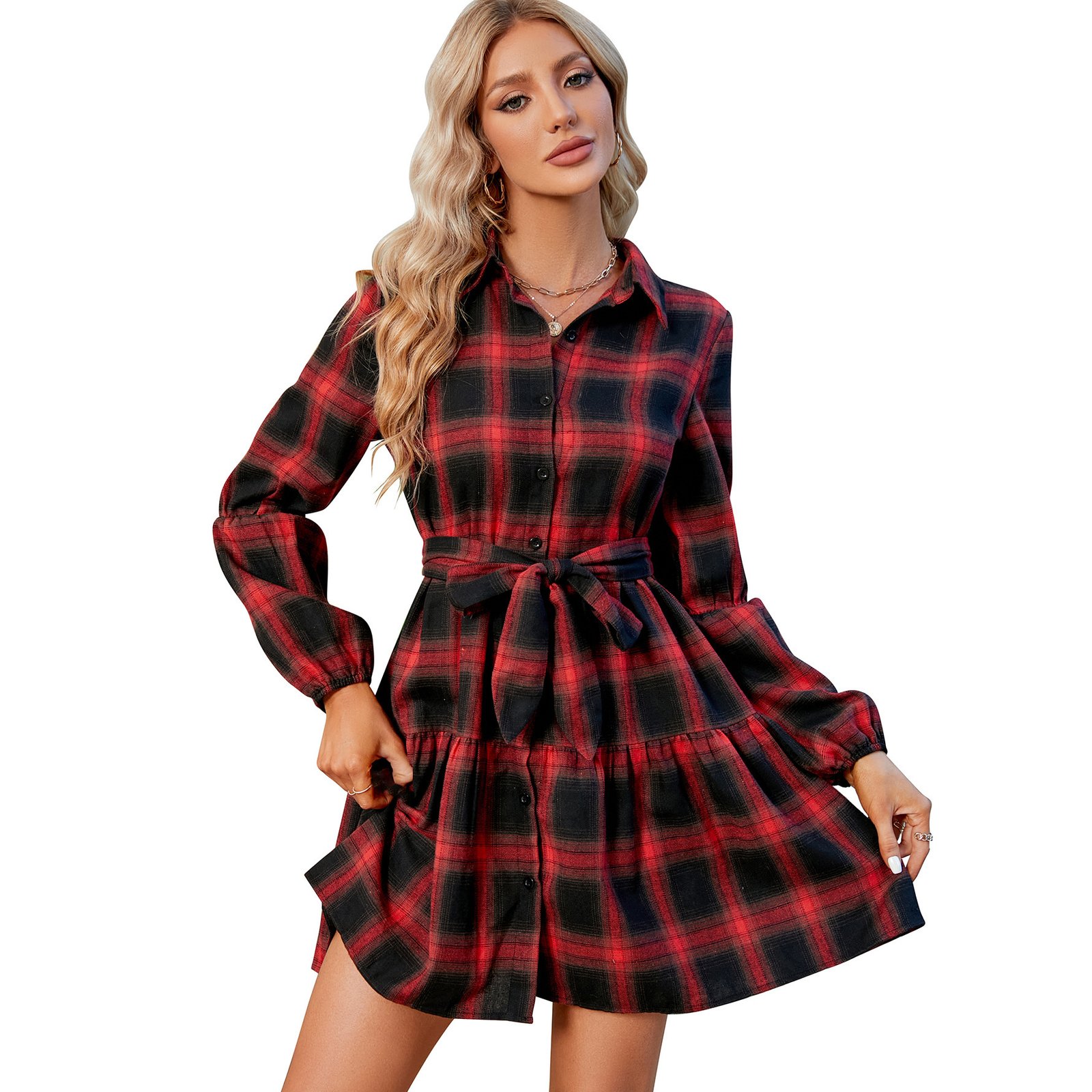 Women's Waist Dress Cocktail Party - Image 6