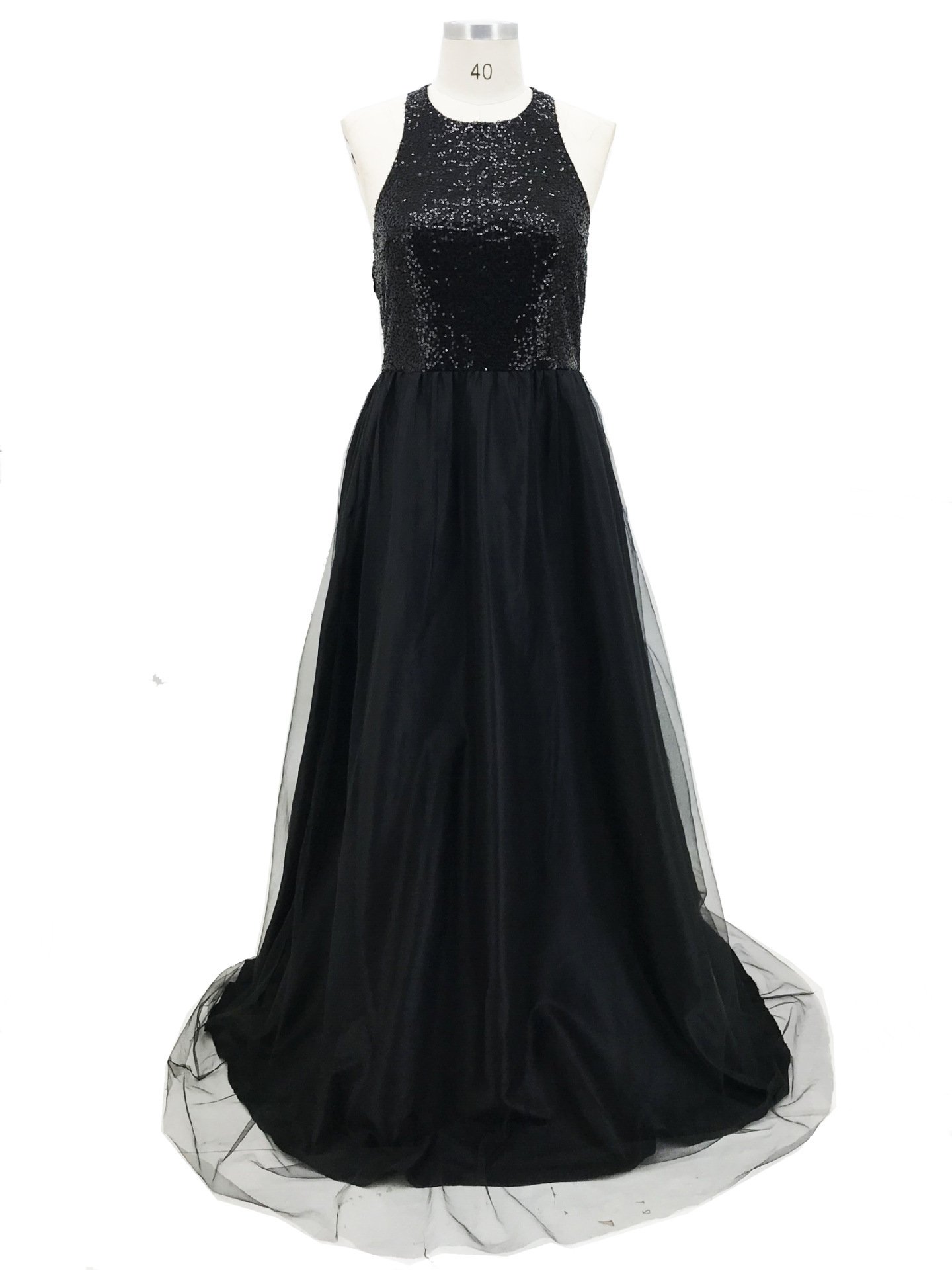 Sleeveless Long Dress Wedding Dress Party Dress - Image 4
