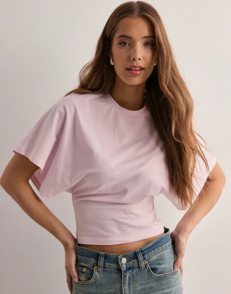 Summer Batwing Sleeve T-shirt Tops For Women Clothing - Image 3