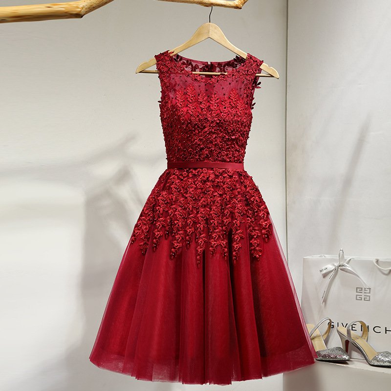 Banquet Fashion Engagement Cocktail Dress - Image 5