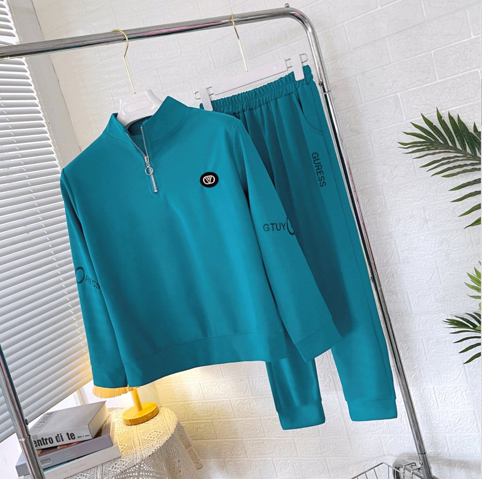 Mother's Wear Thin Suit Casual Sportswear Outer Wear Loose Women - Image 3