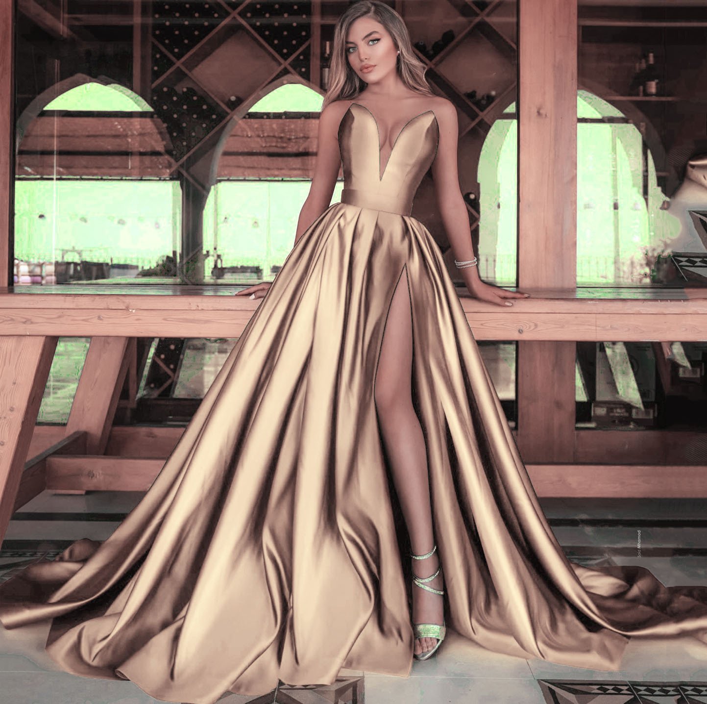 Fashion Personalized Women's Wedding Dress - Image 3