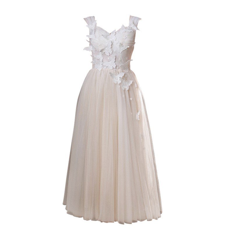 Wedding Banquet Host Evening Dress - Image 4