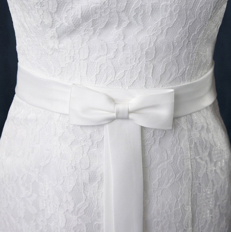 Fishtail wedding bride wedding dress - Image 3