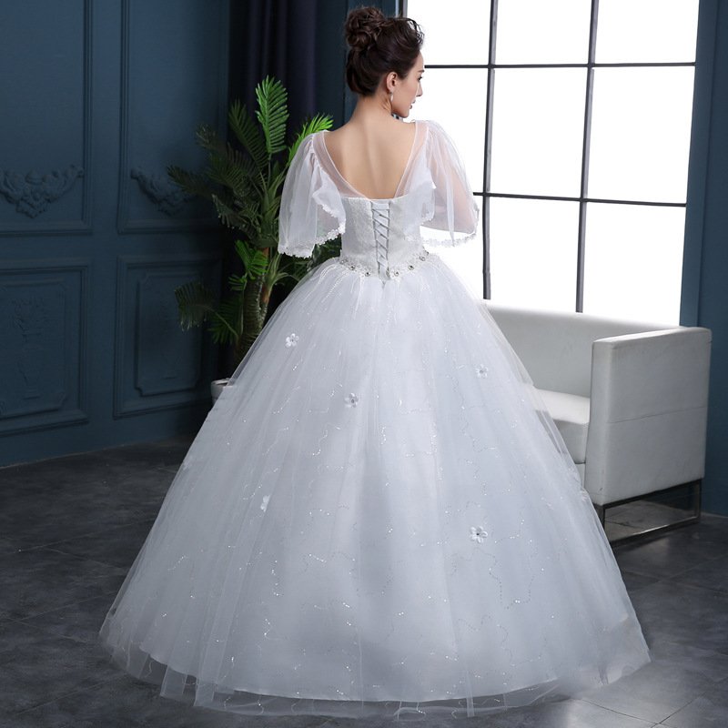 Lace wedding dress - Image 4