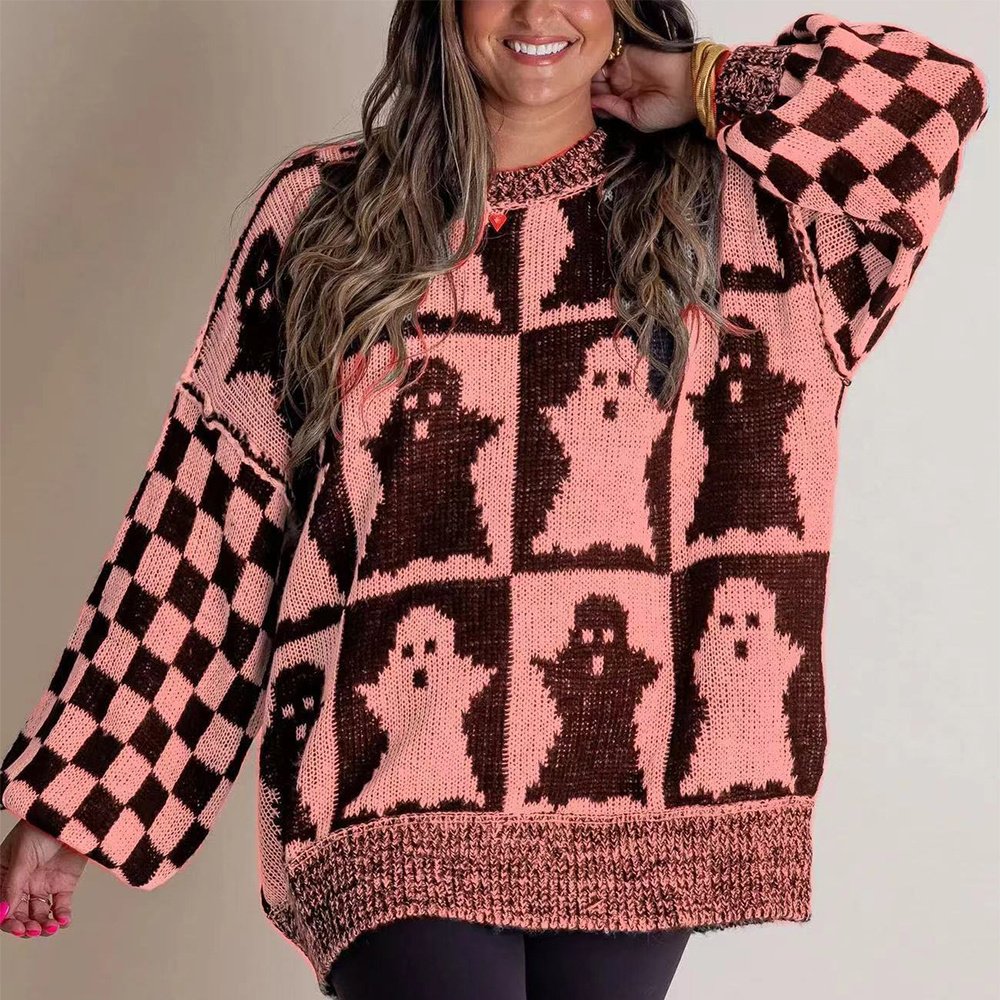 Halloween Cartoon Ghost Tops For Women - Image 2