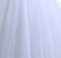 Trailing wedding dress tube top lace - Image 6