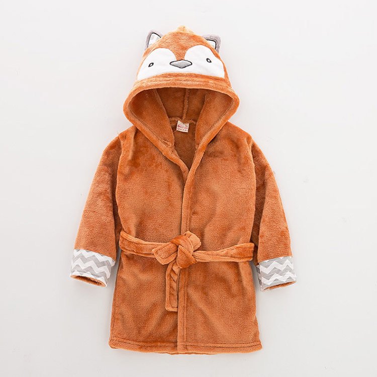 Flannel baby bathrobe - Image 8