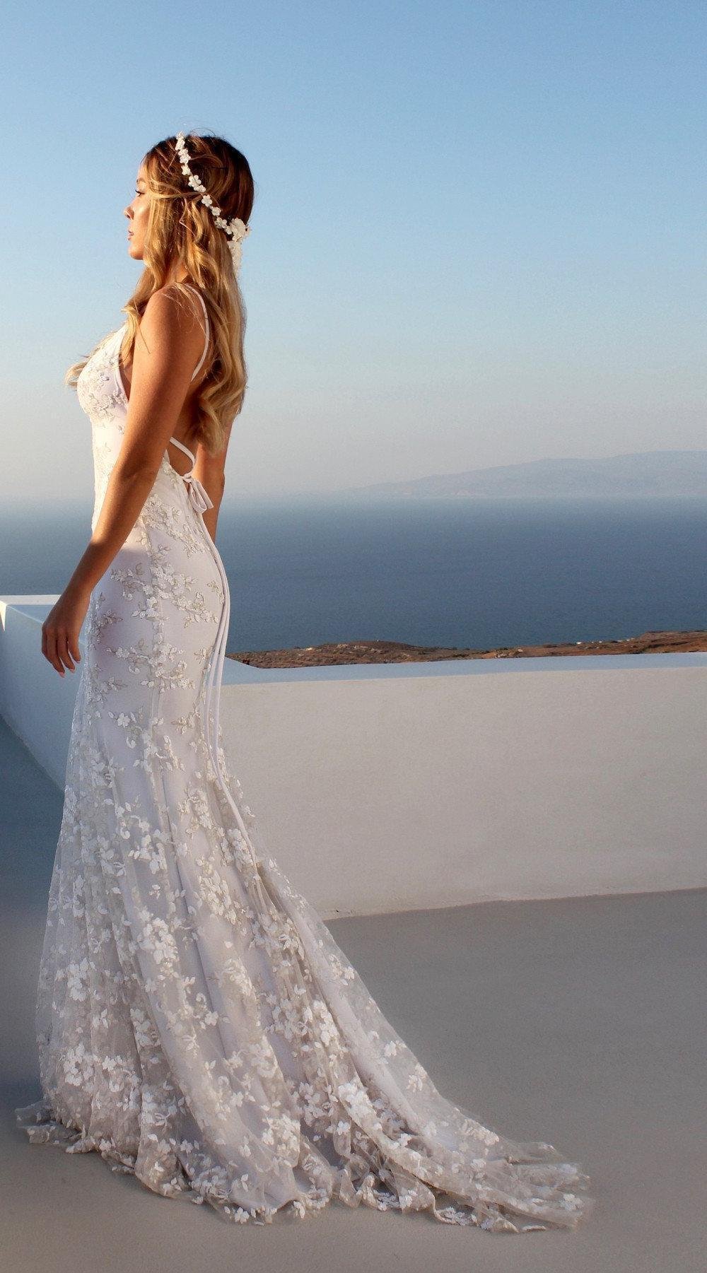 Sexy Lace Bridal Dress Women Wedding - Image 4