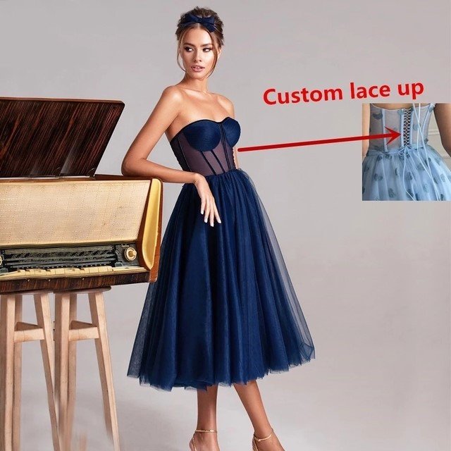 Formal Dress Women Long Evening Bandage Red Shirt - Image 8