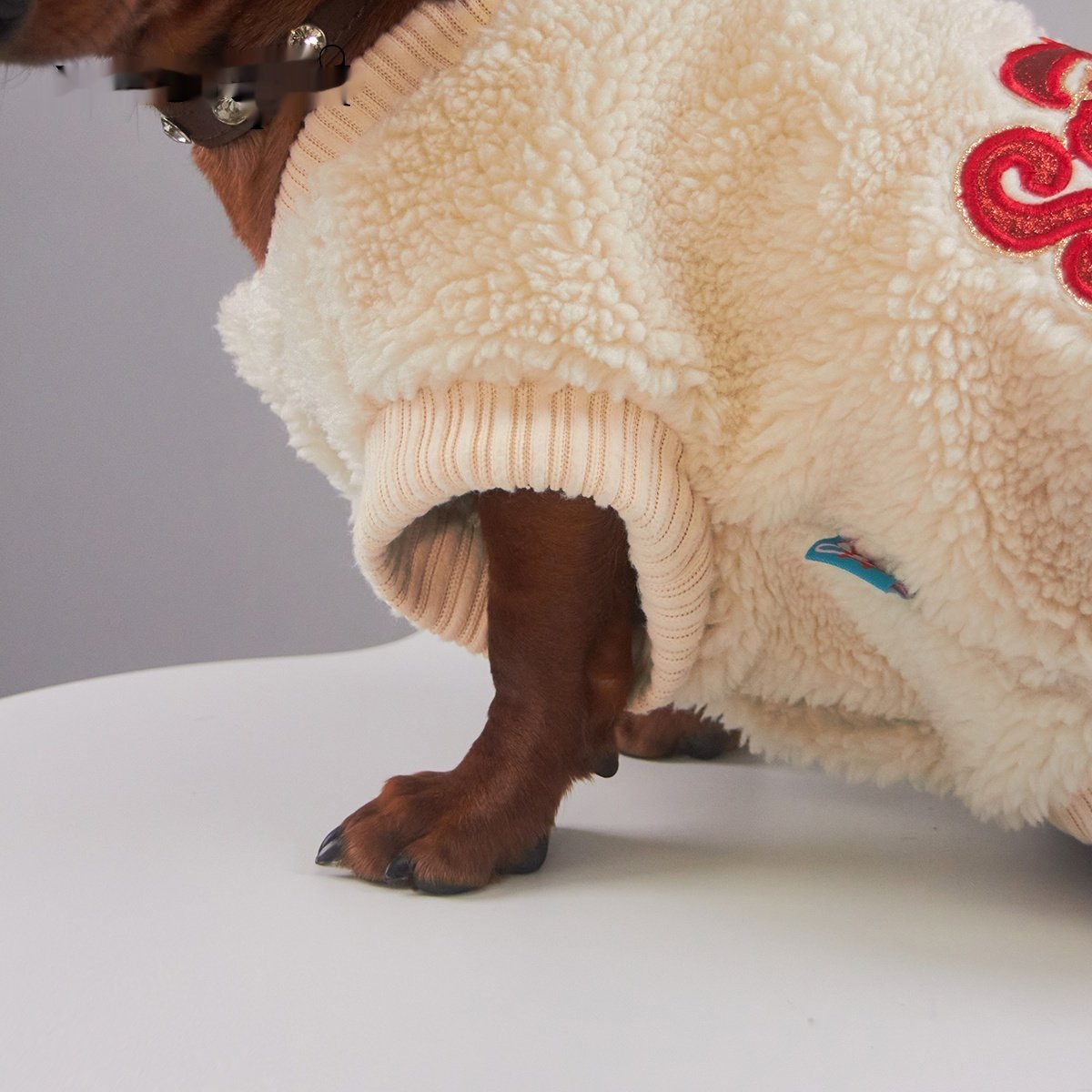 Pet Casual Fashion Apparel Christmas Baby Fuzzy Outfit - Image 4