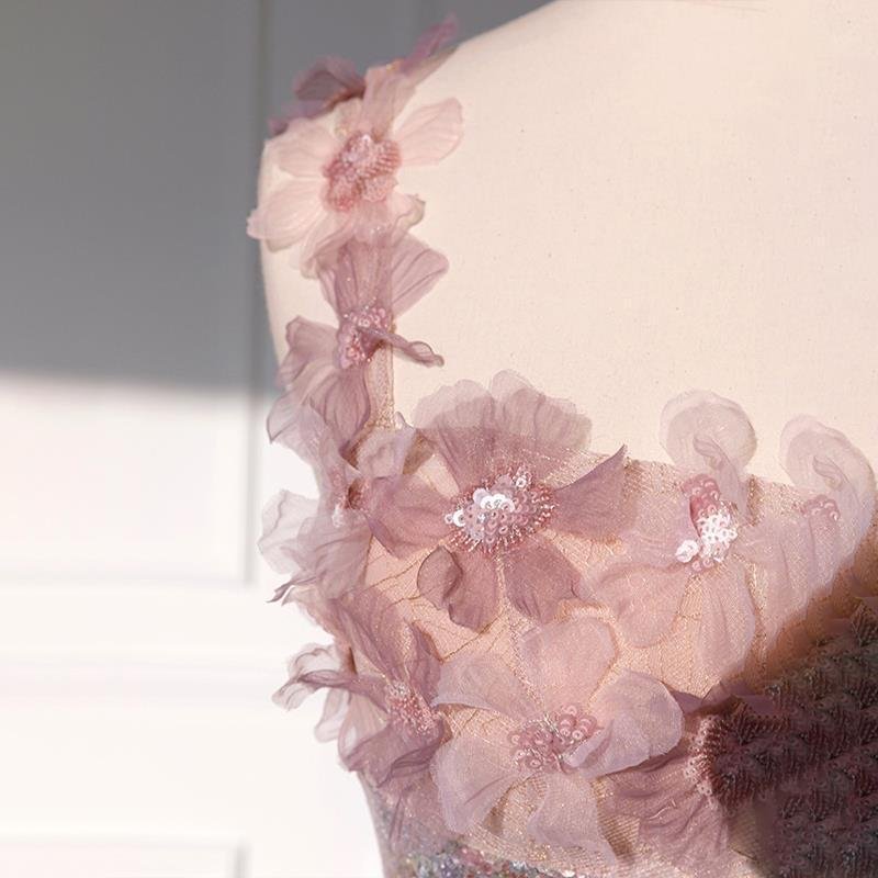 Sequined Flower Wedding Dress For Women - Image 4