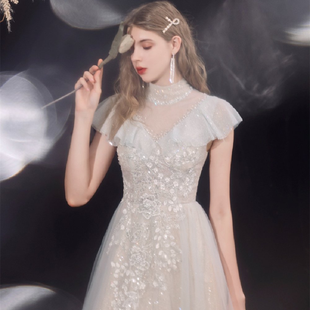Fashionable And Personalized New Bride Cocktail Dress - Image 4