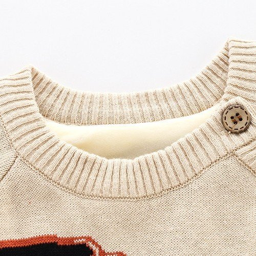 Newborn Baby Clothes Baby Crawling Clothes Thickening Out Baby Harness - Image 3