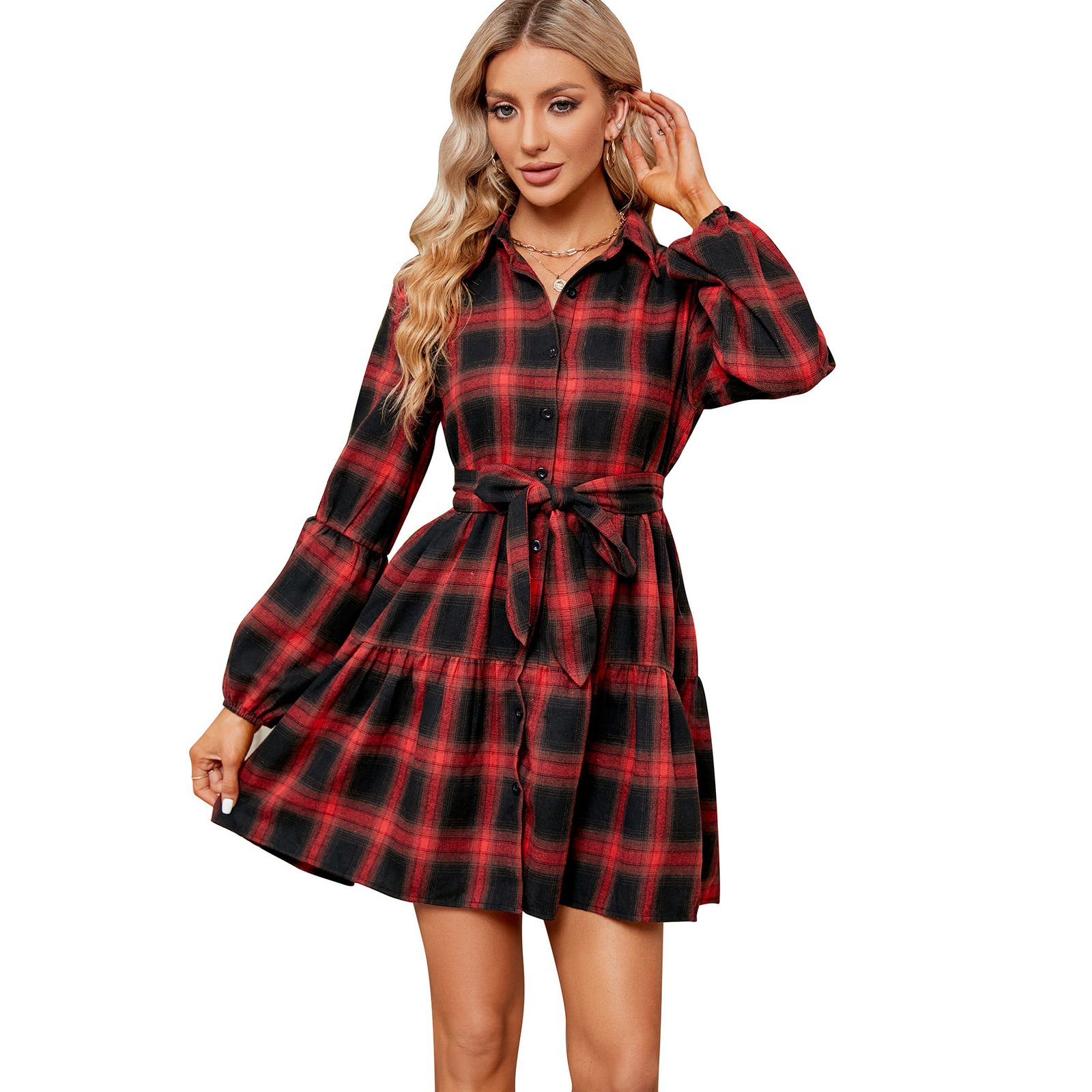 Women's Waist Dress Cocktail Party - Image 2