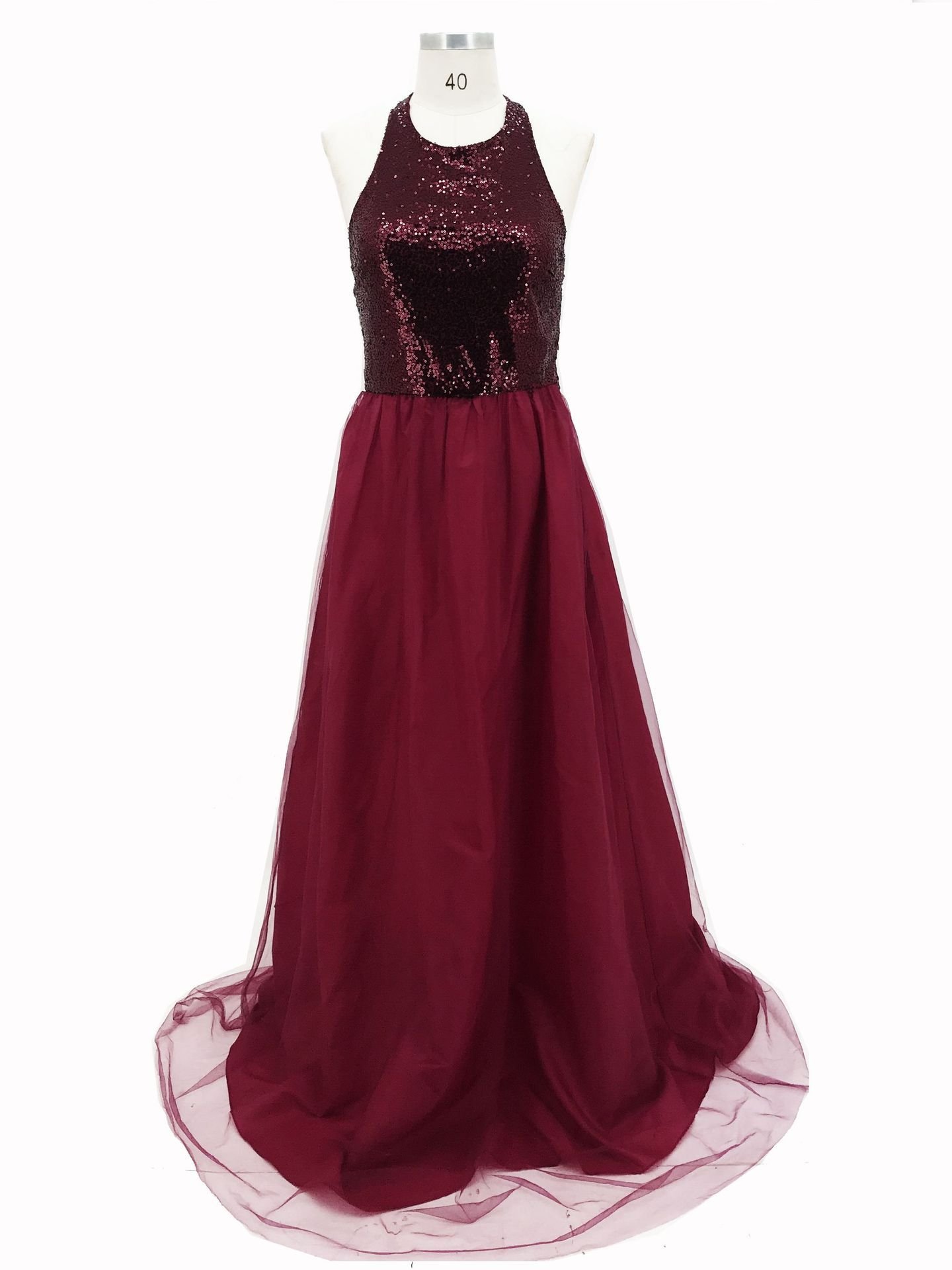 Sleeveless Wedding Party Dress - Image 3