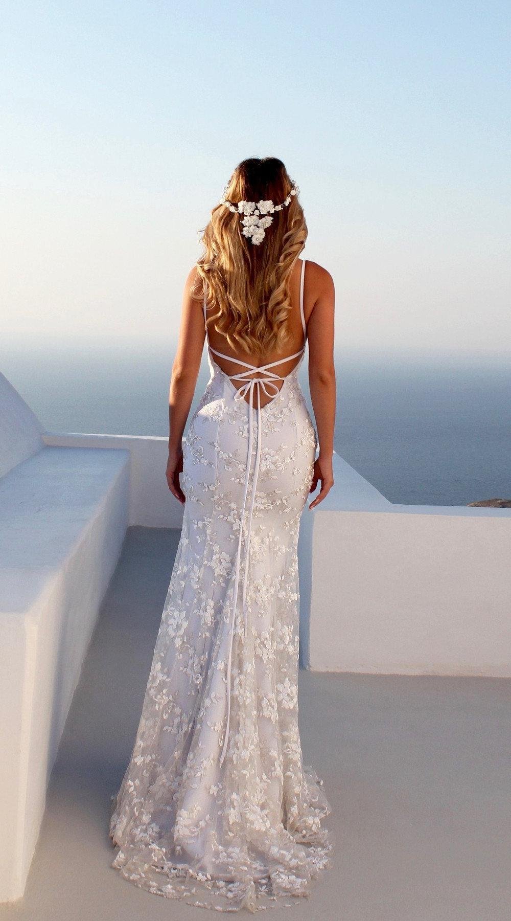 Sexy Lace Bridal Dress Women Wedding - Image 5