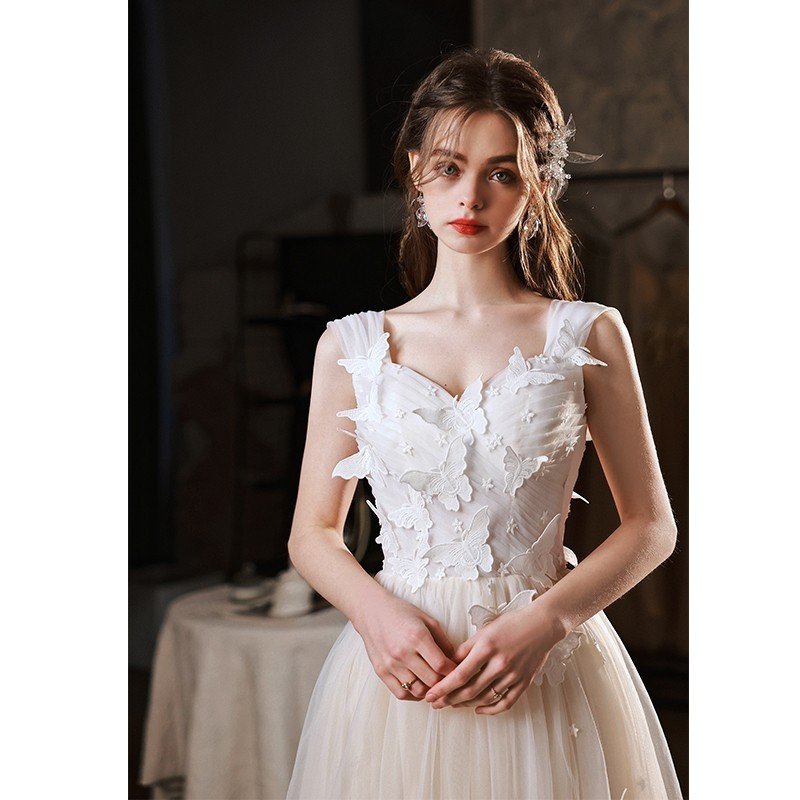 Wedding Banquet Host Evening Dress - Image 5