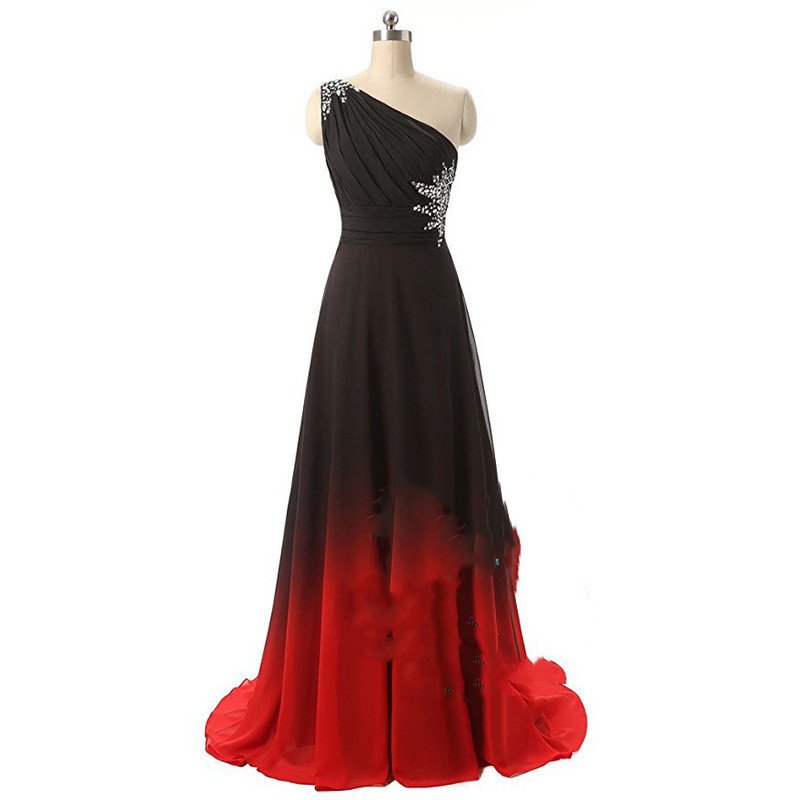 Women's Color Gradient Cocktail Dress - Image 5