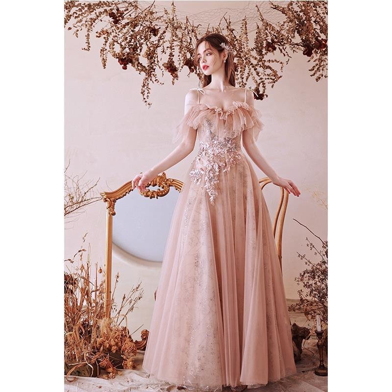 Women's Sexy Suspender Wedding Dress - Image 3