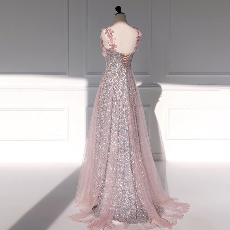 Sequined Flower Wedding Dress For Women - Image 5