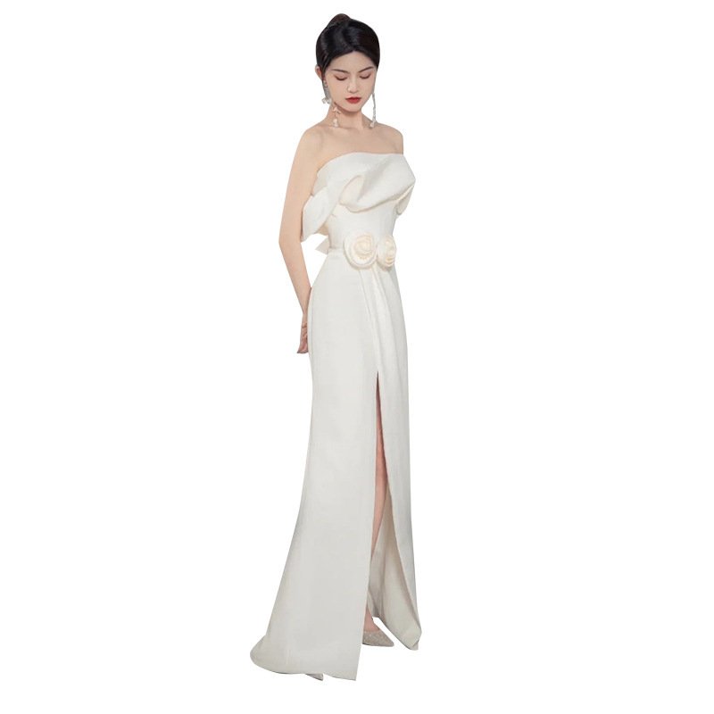 Bride French Luxury Wedding Dress - Image 4