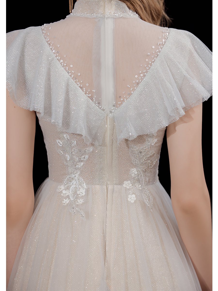 Fashionable And Personalized New Bride Cocktail Dress - Image 5