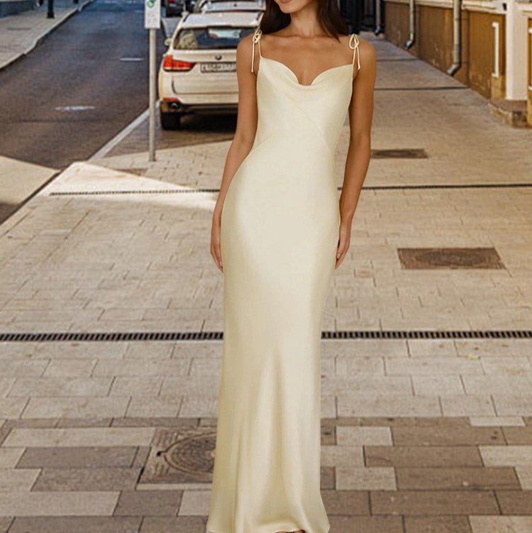 Slim-fit Summer Dresses For Women In Europe And The US - Image 5