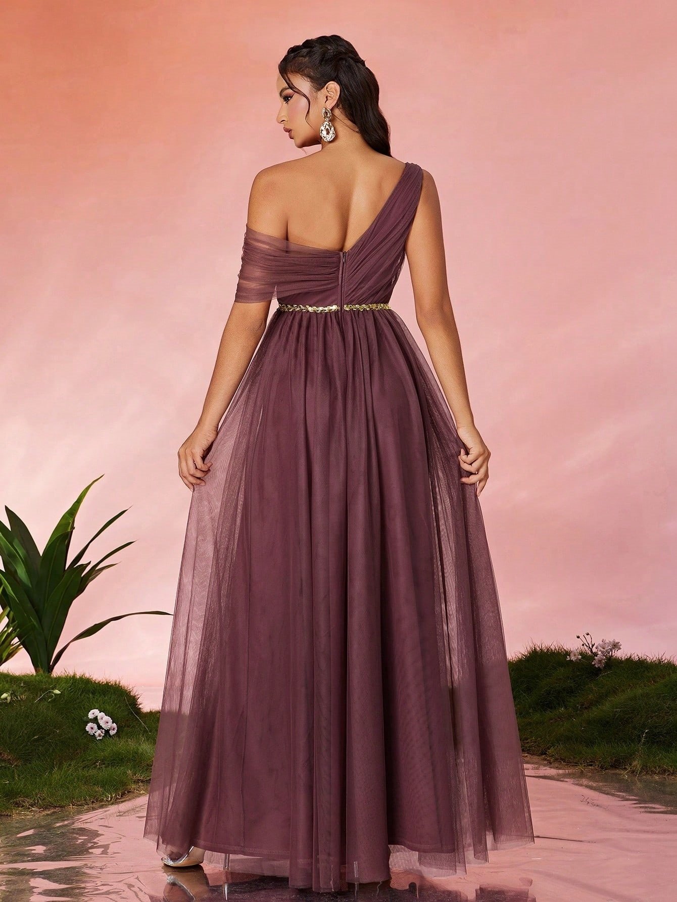 Evening Gown Slim Fit Long Dress - Image 4