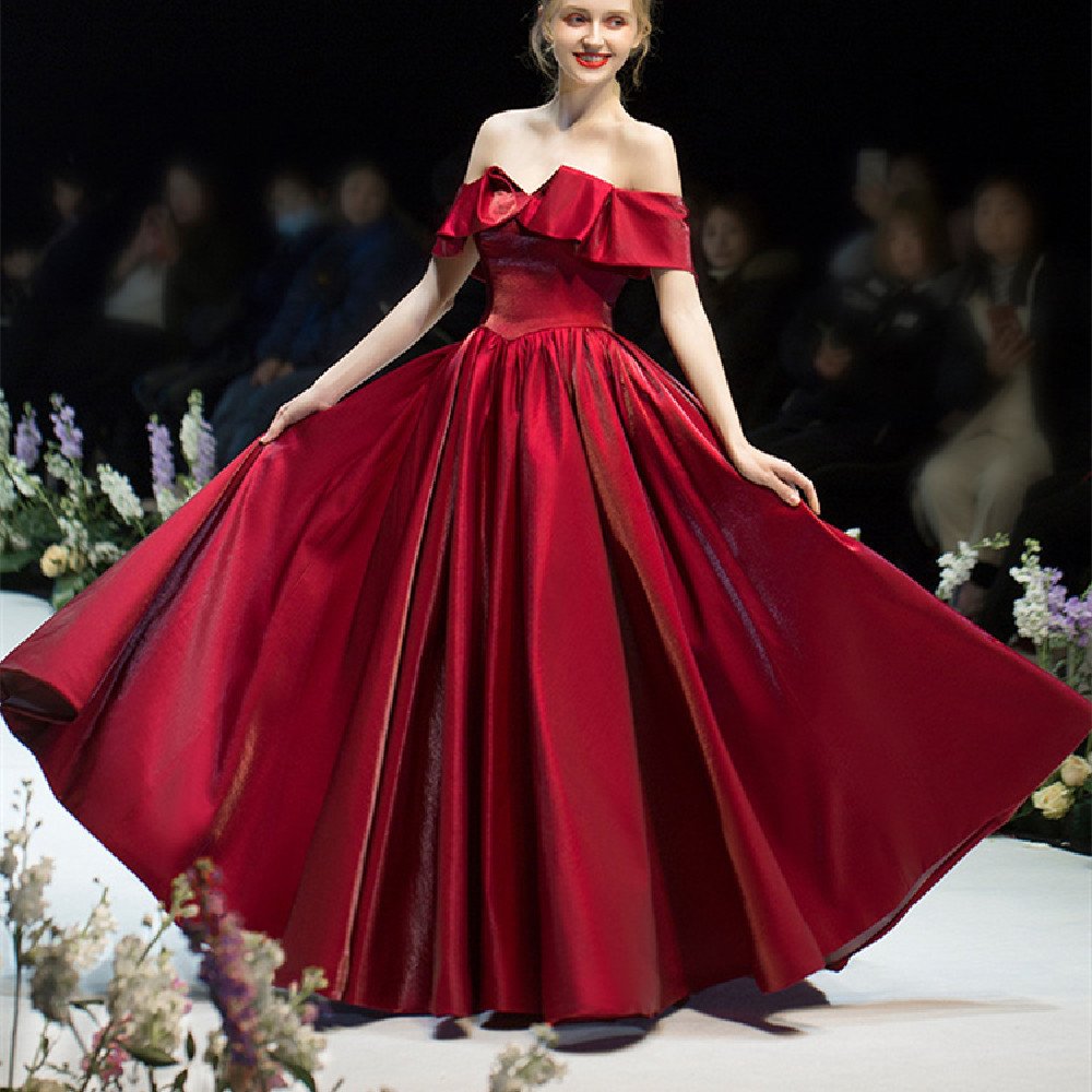 Bridal Banquet Performance Toast Dress - Image 5