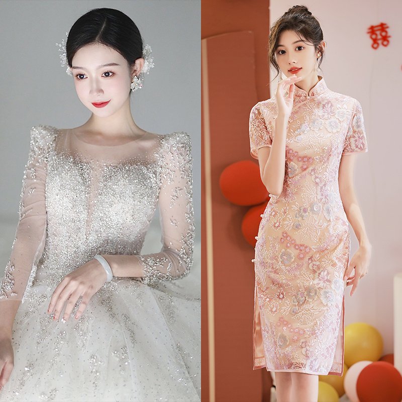 Bridal Fashion Light Luxury Senior Dress - Image 4