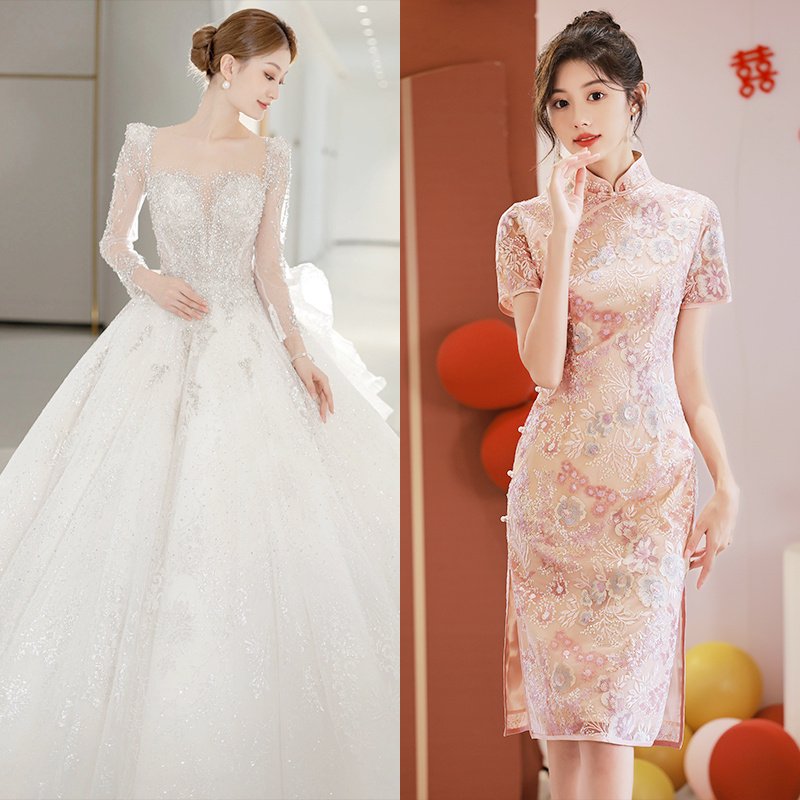 Bridal Fashion Light Luxury Senior Dress - Image 6