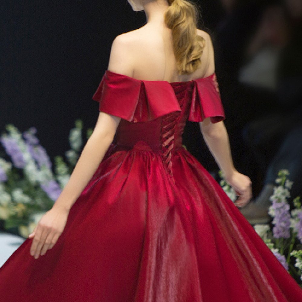 Bridal Banquet Performance Toast Dress - Image 2
