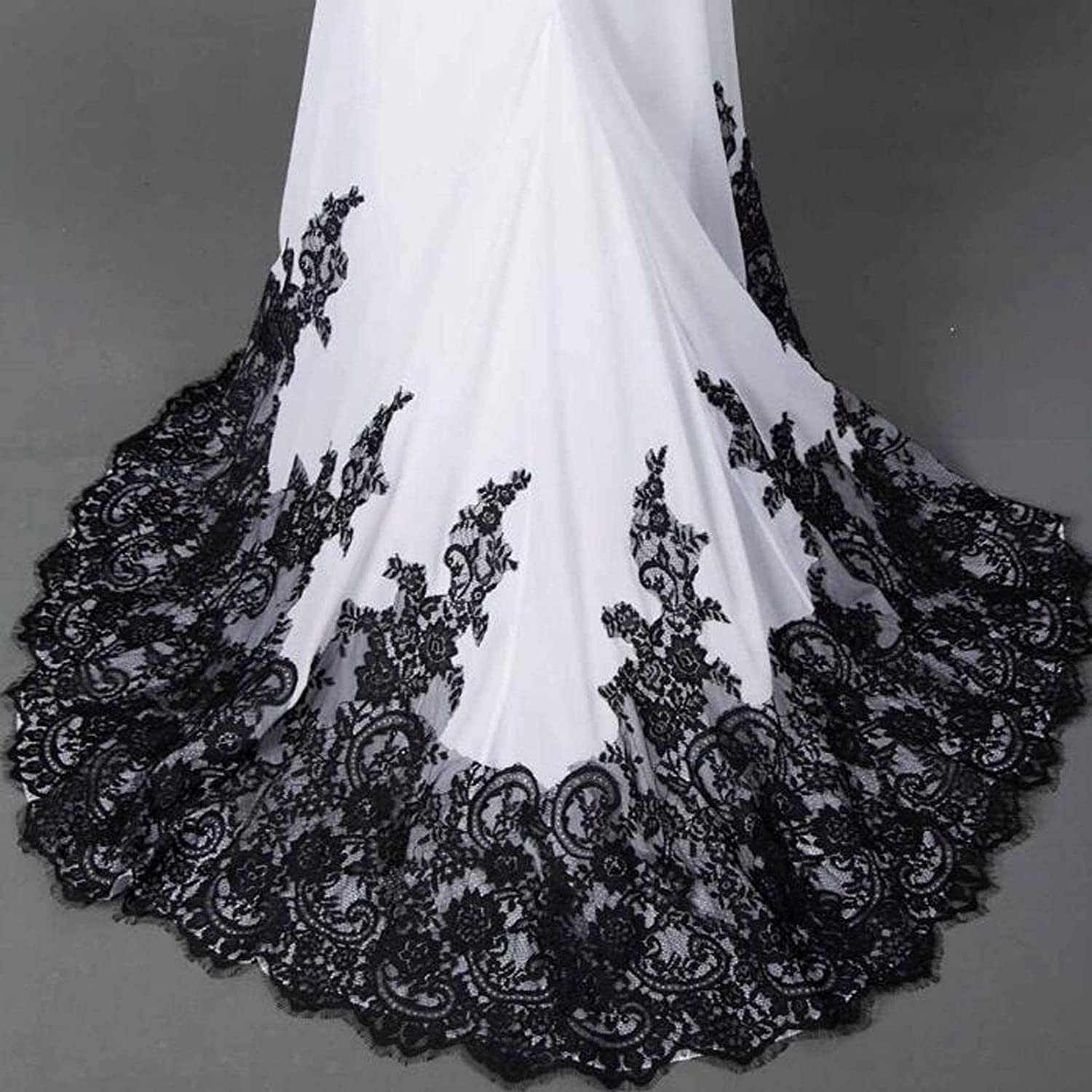 New Slim Mermaid Tail Wedding Dress - Image 5