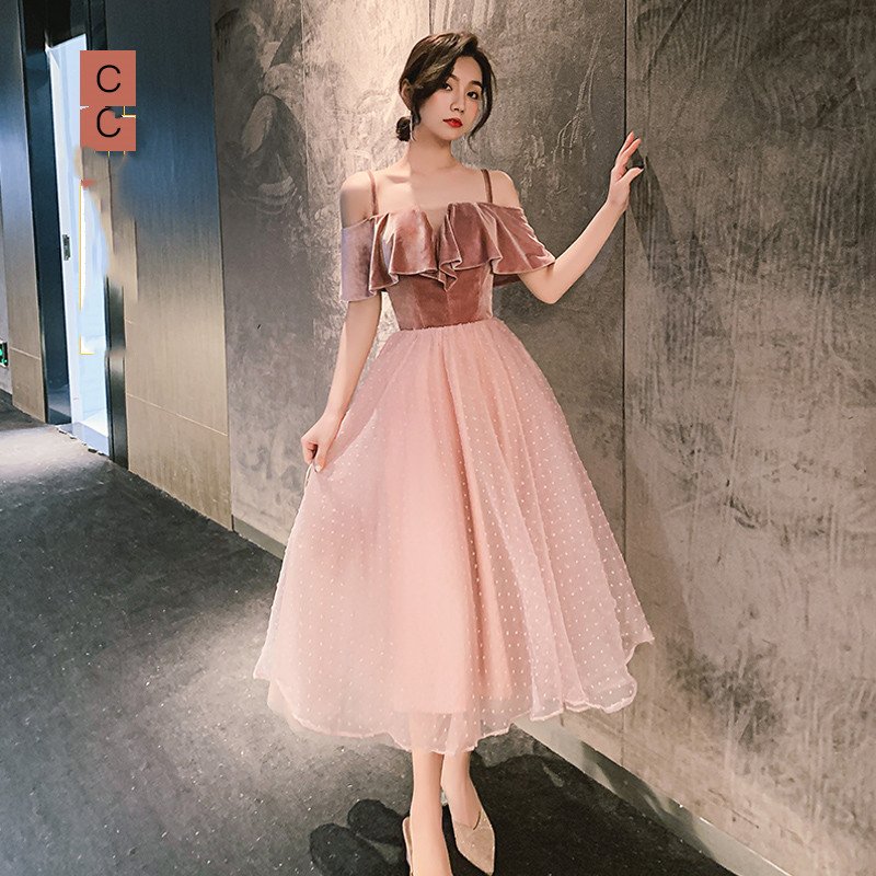 Summer Usually Wear Dress Birthday Party Sisters Graduation Dress - Image 6