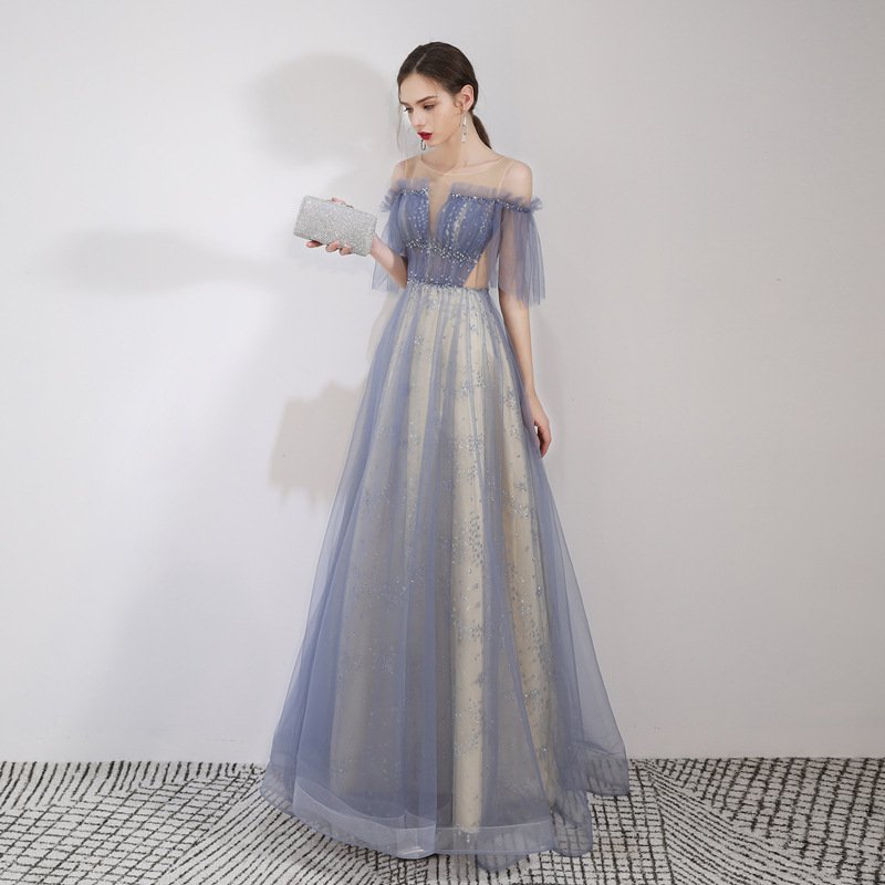 Dinner Party Annual Meeting Host Dress Long Party Dress Small Dress - Image 5
