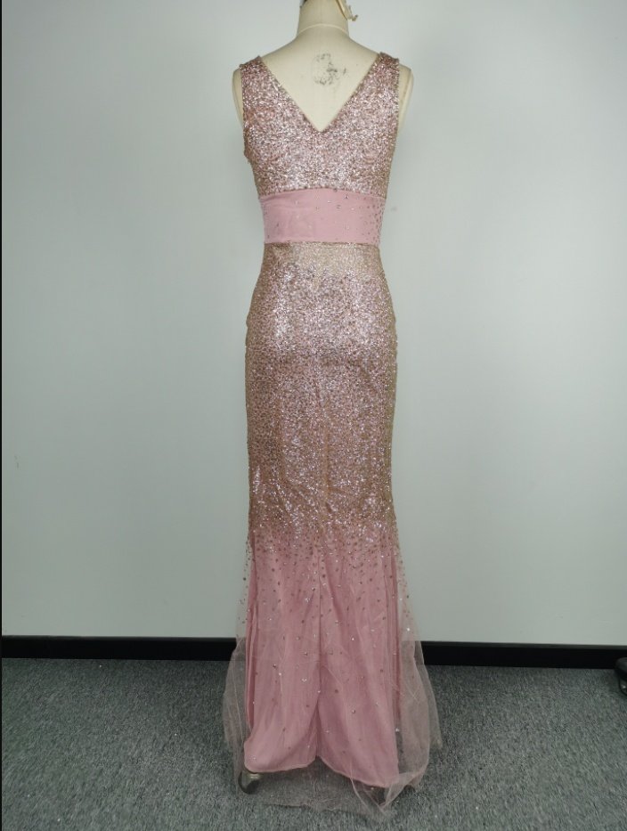 Split sequin dress - Image 4